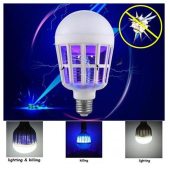 Foco Led Mata Mosquitos Zancudos Moscas 15w