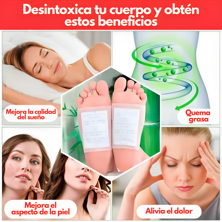 Kinoki Premium™ Desintoxica tu cuerpo de forma natural