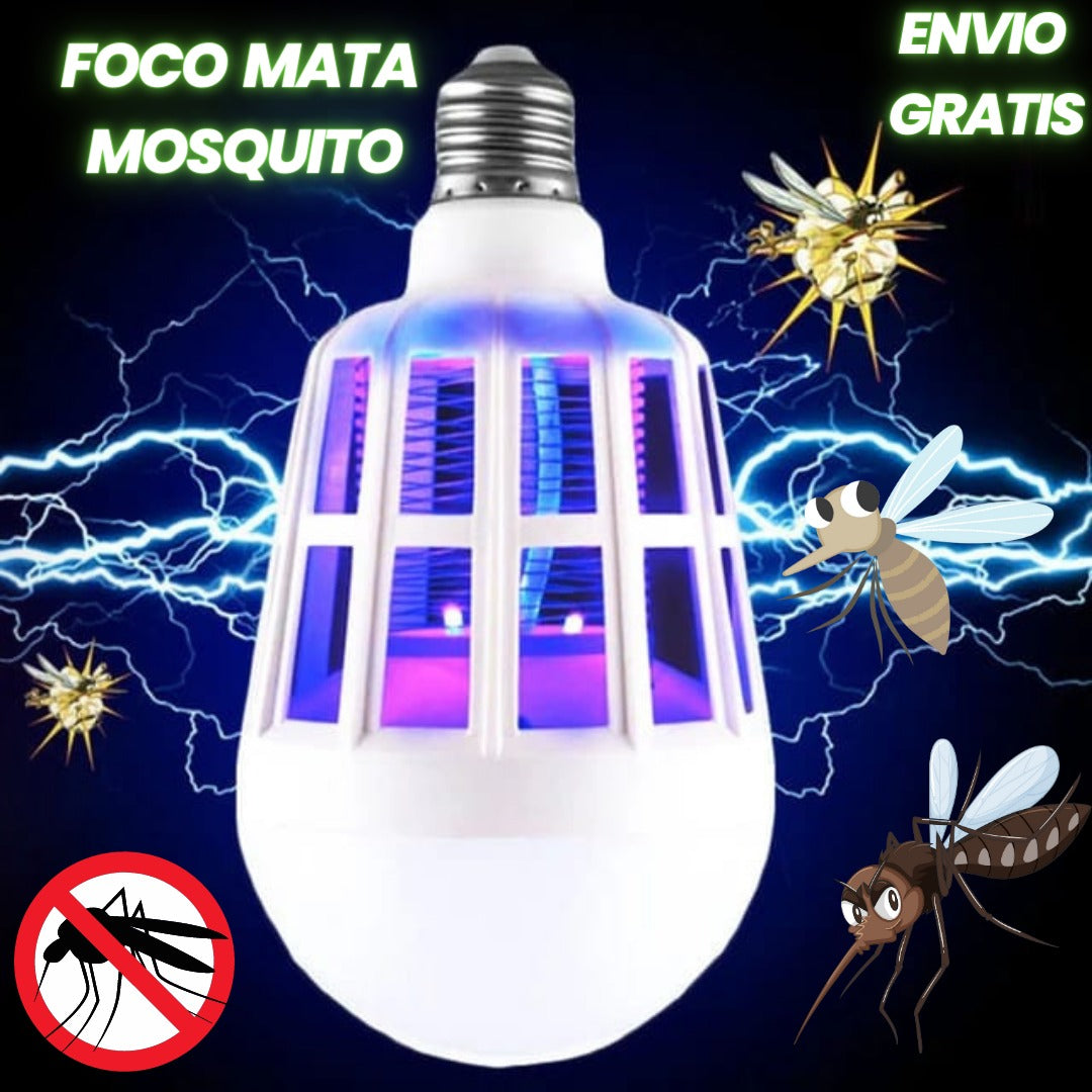 Foco Led Mata Mosquitos Zancudos Moscas 15w