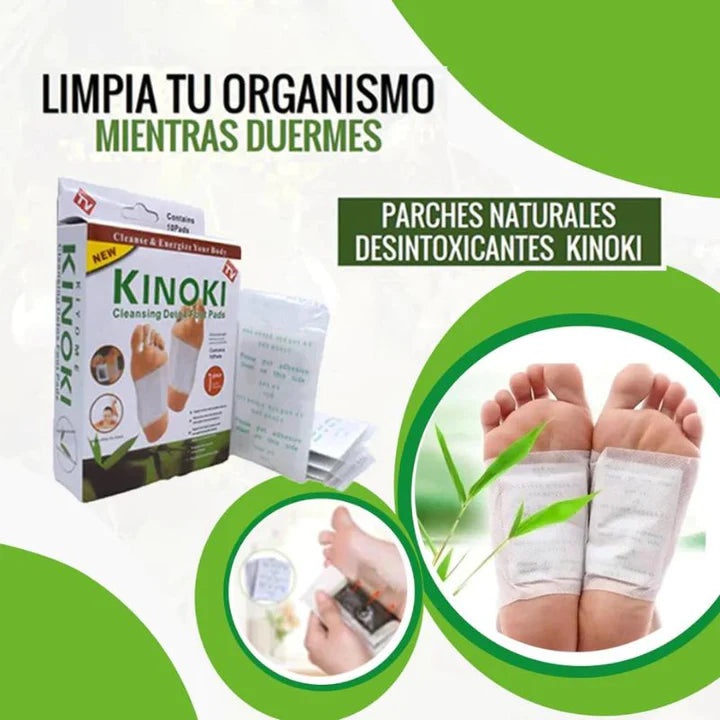 Kinoki PARCHE DESINTOXICANTE PARA PIE